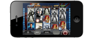 Mobiel Playtech casino iron man